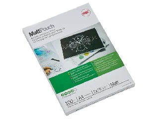 Meleglamináló fólia, 75 mikron, A4, matt, GBC