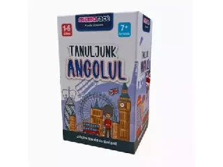 Memorace: Tanuljunk angolul társasjáték