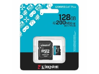 Memóriakártya, microSDXC, 128GB, C10/UHS-I/U3/V30/A2, Gen4, adapter, KINGSTON 