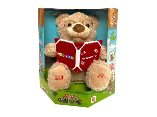 Mesélő Mackó Úr, énekel, mesél