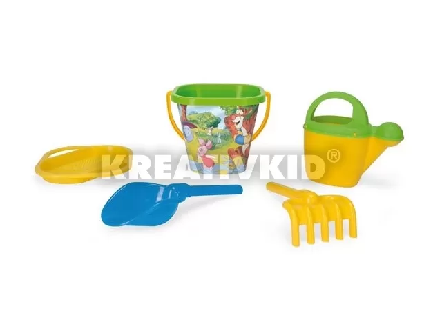 Micimackó homokozó 5 darabos készlet