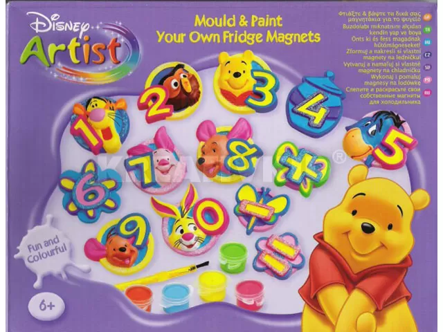 Micimackós hűtőmágnes