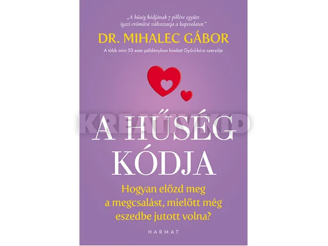 MIHALEC GÁBOR, DR.: A HŰSÉG KÓDJA - HOGYAN ELŐZD MEG A MEGCSALÁST, MIELŐTT MÉG ESZEDBE JUTOTT VOLNA?