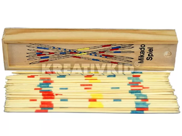 Mikádó fa társasjáték 18 cm