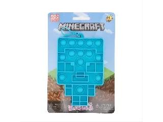 Minecraft Bubblerz mini Pop It figura, kék