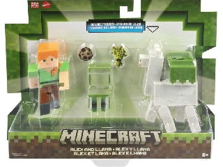 Minecraft Craft-a-Block duplacsomag Alex és Láma 