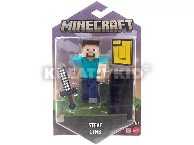 Minecraft Craft-A-Block figurák Steve