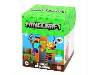 Minecraft meglepetés figura kulcstartó, 13 cm, 2. sorozat