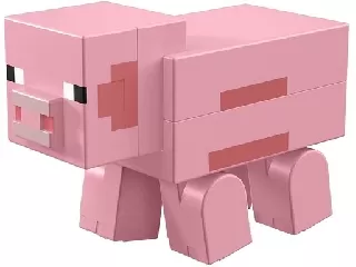 Minecraft összerakható figurák Malac