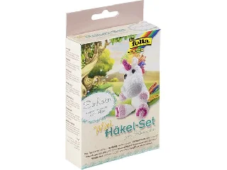 Mini horgolókészlet, FOLIA, „Unicorn”