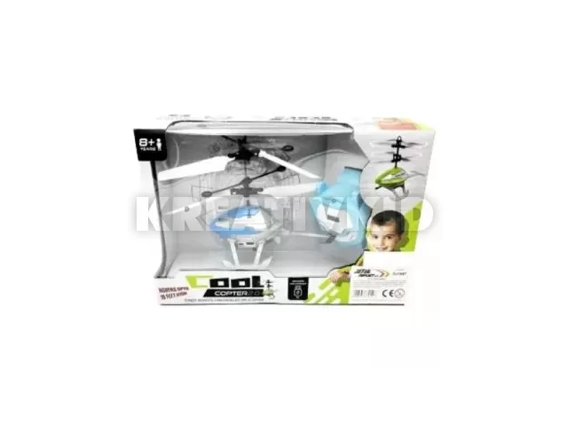 Mini távirányítós helikopter - 12 cm