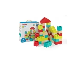 Miniland: ECO építő szett, 40 darabos