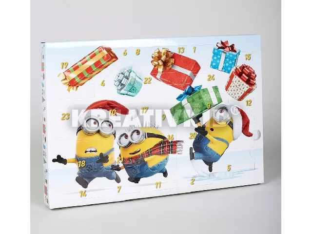 Minion-os adventi naptár
