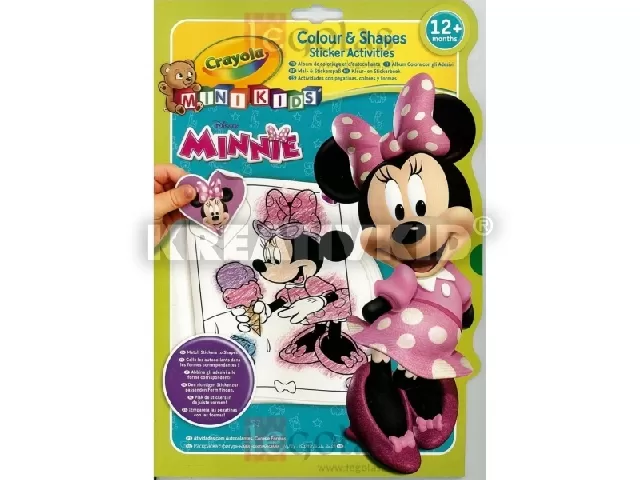 Minnie színező és foglalkoztató