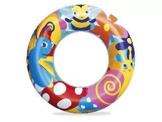 Mintás úszógumi - 56 cm, méhecskés 