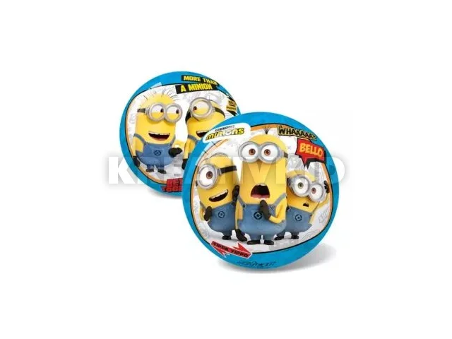 Minyonok mintájú gumilabda - 23 cm