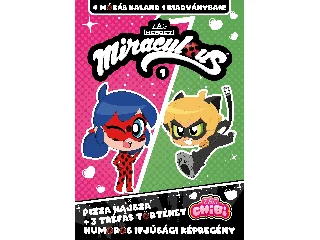 MIRACULOUS CHIBI 1. - PIZZA HAJSZA + 3 TRÉFÁS TÖRTÉNET