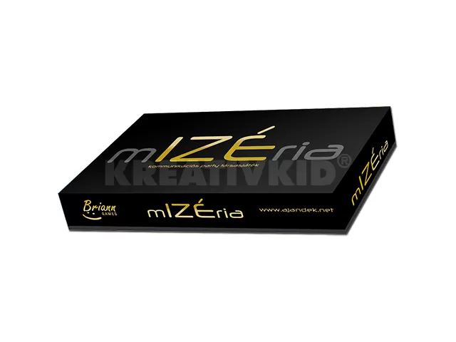 mIZÉria - kommunikációs party társasjáték