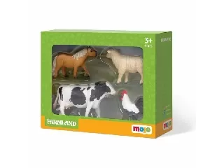 Mojo kezdőszett 4 db-os - háziállatok lovas