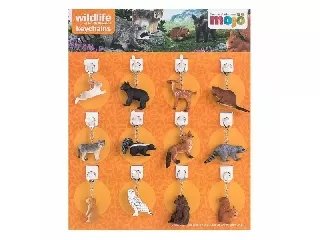 Mojo kulcstartó erdei állatok - többféle