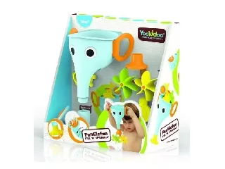 Mókás elefántos tölcsér fürdőjáték (kék)