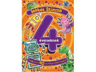 MÓKÁS SZÍNEZŐ 4 ÉVESEKNEK - TÖBB MINT 90 SZÍNEZNI VALÓ KÉPPEL