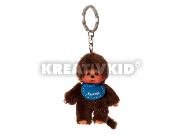 Monchhichi Kulcstarto 10 cm-es - kék fiú