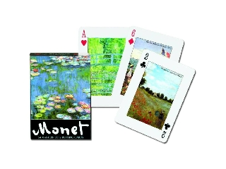 Monet Festmények franciakártya