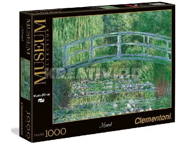 Monet: Híd a vízililiomos tó felett 1000 db-os puzzle