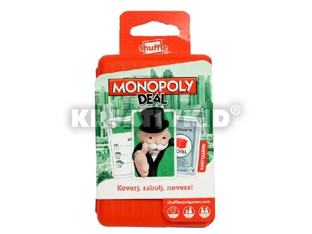 Monopoly Deal - Keverj, rabolj, nevess! kártyajáték