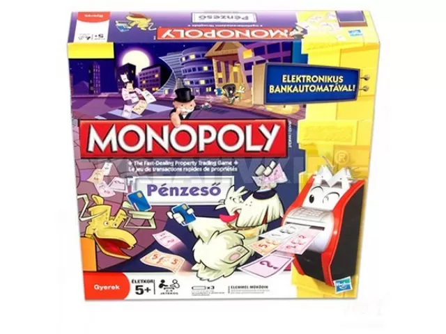 Monopoly Pénzeső társas (elektromos)