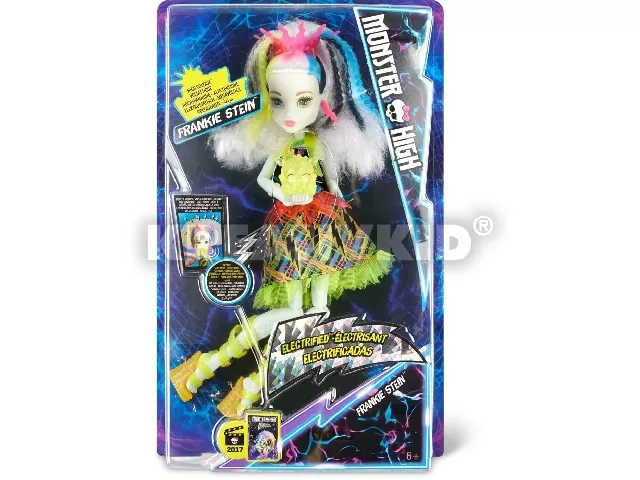 Monster High - Sokkolódva Frankie Stein baba