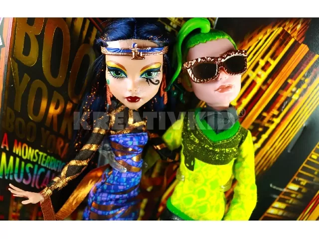 Monster High Boo York Cleo és Deuce