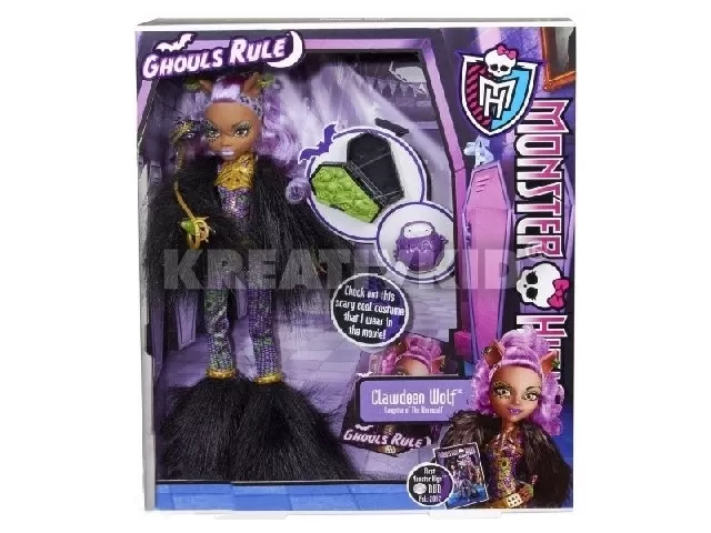 Monster High Halloween baba Clawdeen Wolf