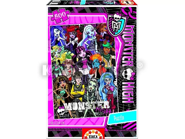 Monster High szereplők 500 db-os puzzle