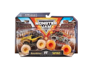 Monster Jam 1:64 kisautók 2-es csomag Earth Shaker VS Max D 