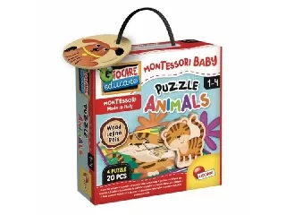 Montessori baby puzzle - állatok