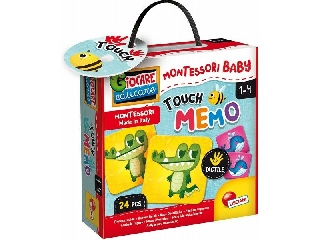 Montessori baby touch - memória játék