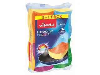 Mosogatószivacs, 3+1 db, VILEDA 