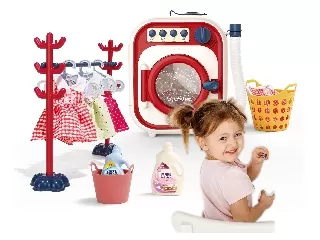 Mosógép, zenél, világít