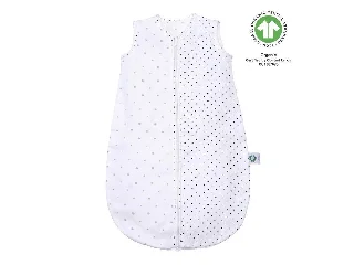 MOTHERHOOD BIO muszlin hálózsák 6-18 hó 0,5 tog - Grey and Black Dots