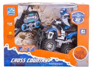 Moto 4 x 4 távirányítós quad - 15 cm
