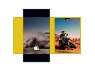 Motocross mintás hullámkarton füzetbox - A4