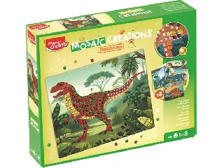 Mozaikos képkészítő, dinoszaurusz, MAPED CREATIV 