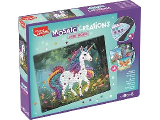 Mozaikos képkészítő, tündérvilág, MAPED CREATIV 