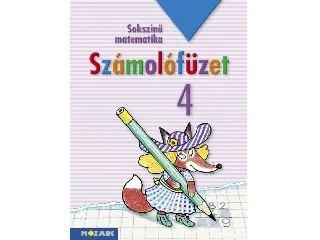 MS-1743: SOKSZÍNŰ MATEMATIKA SZÁMOLÓFÜZET 4.
