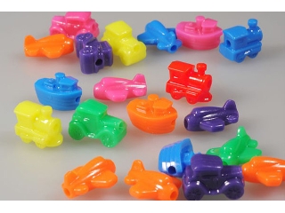 Műanyag gyöngy 20 mm-es több féle figura állatfigurák