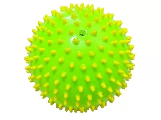 Műanyag masszázs labda 110g 15 cm