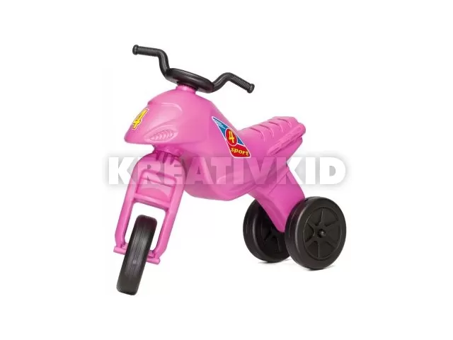 Műanyag Superbike maxi motor, 4-es méret - pink