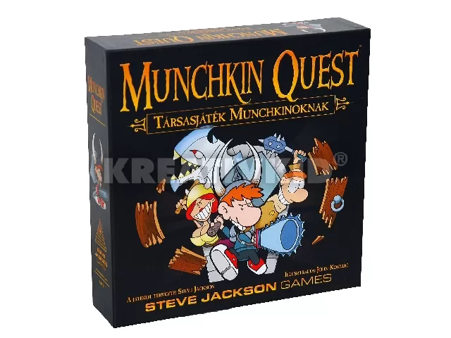 Munchkin Quest társasjáték - magyar kiadás